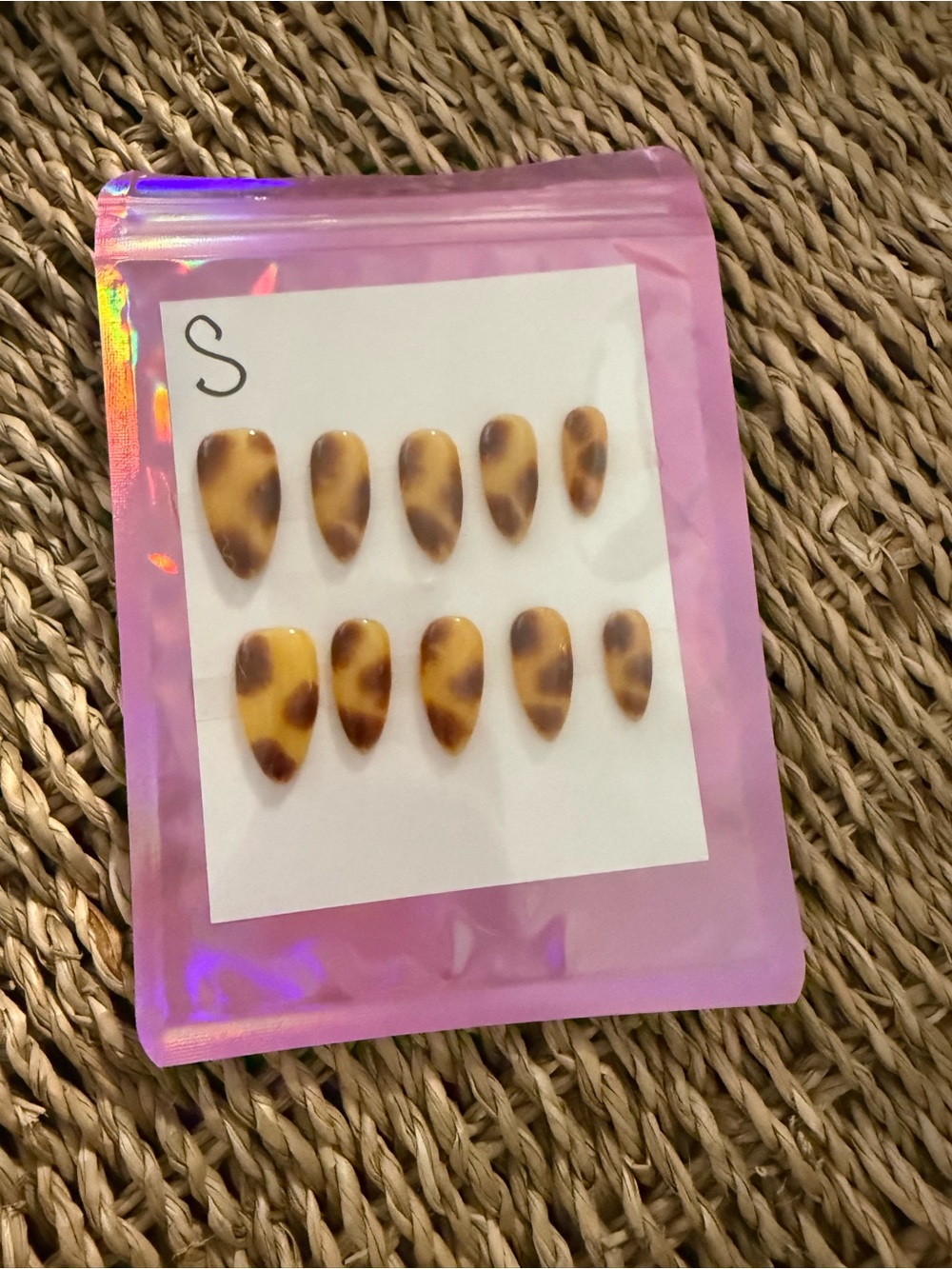 🤎 Tortoiseshell Press-On Nail Set - Almond Shape 🤎